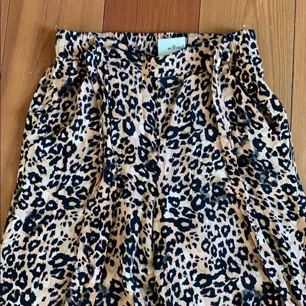 Wilfred Cheetah Pants, Barely Worn - Picture 2 of 3